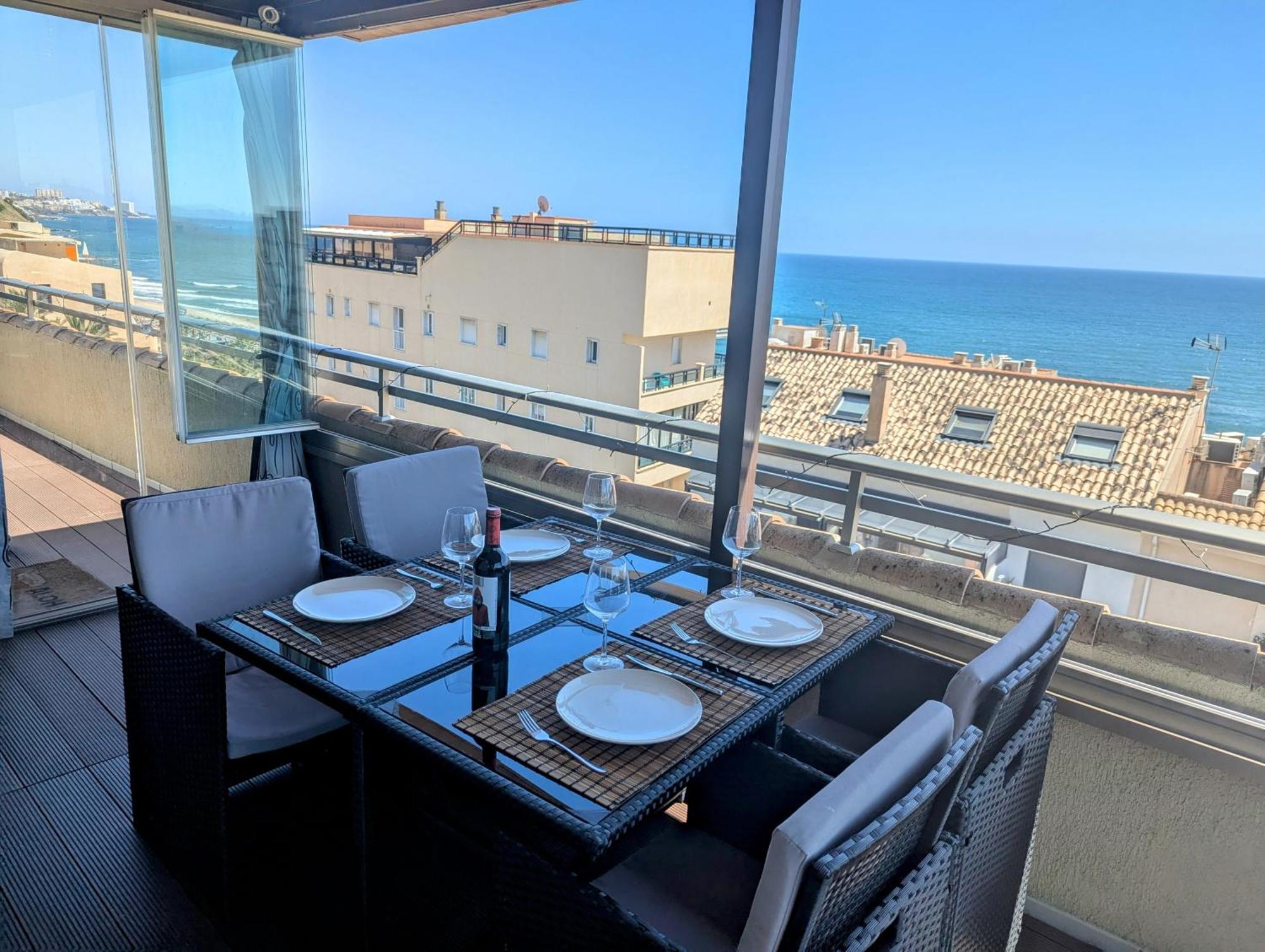Modern Penthouse Apartment - 1 Min From The Beach Fuengirola Exteriör bild